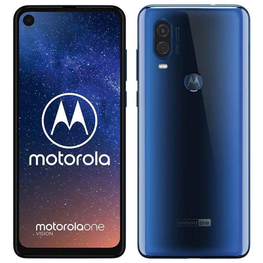 Motorola One Vision 128GB Smartphone - Sapphire Gradient (Blue)